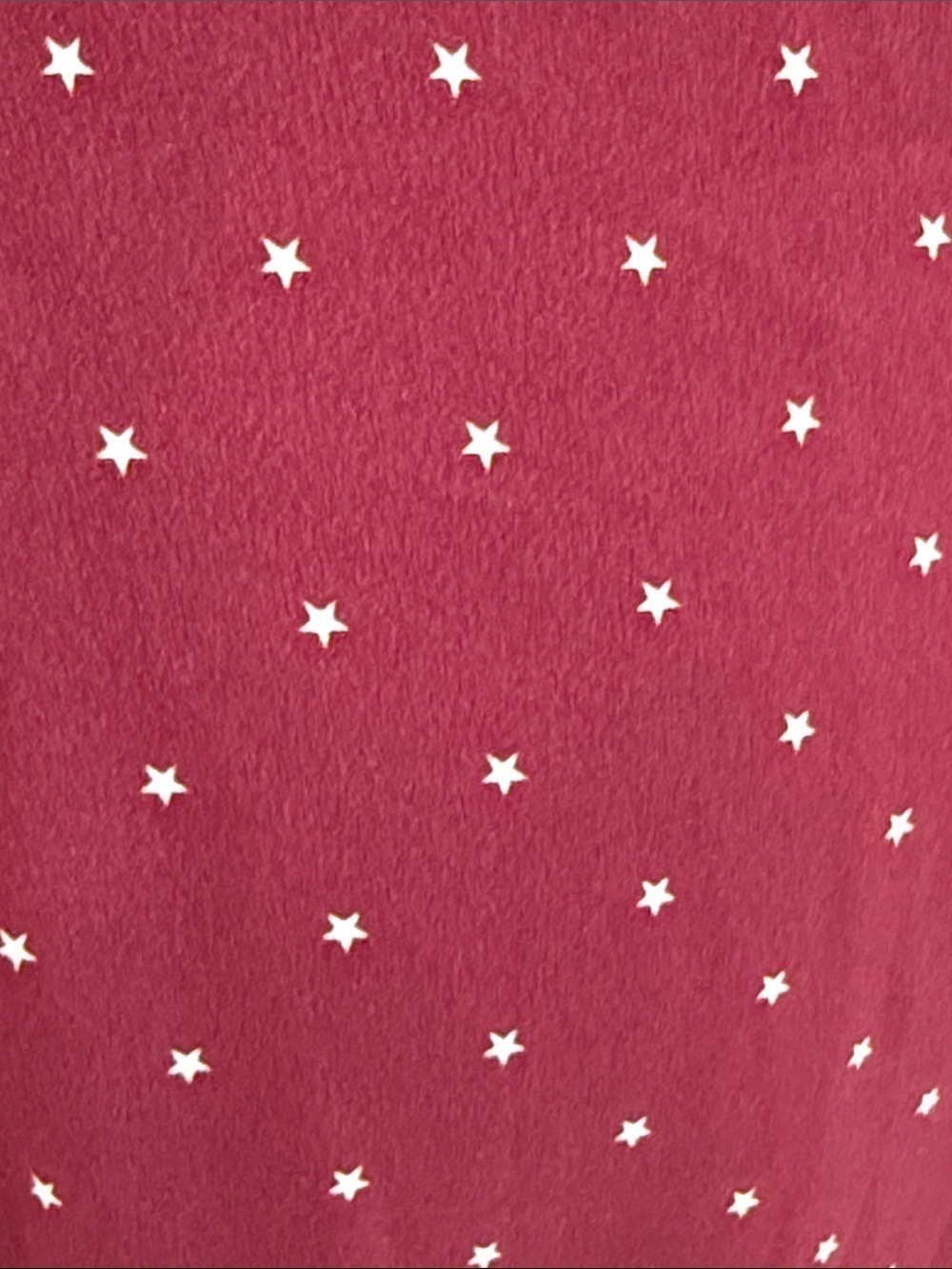 LOFT Women's Maroon Star Print Long Sleeve Wrap Size 4 - Picture 5 of 7